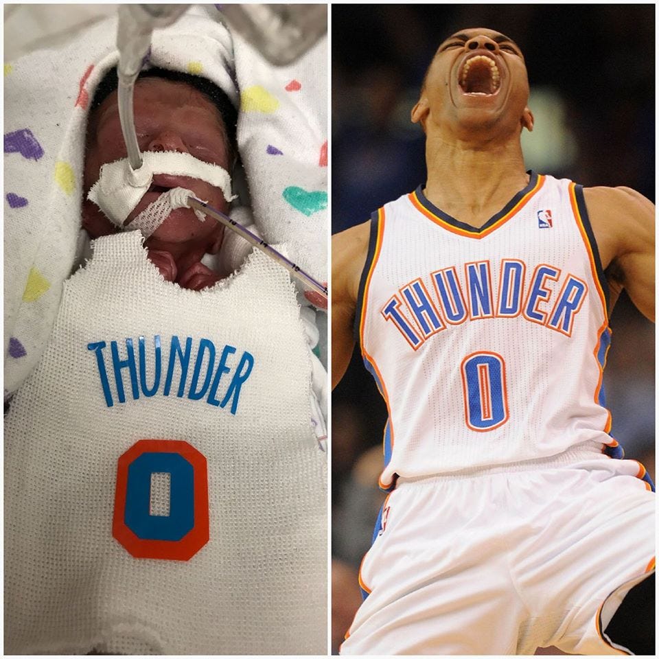 baby thunder jersey